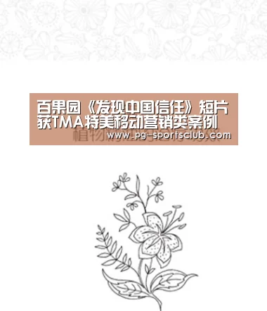百果园《发现中国信任》短片获TMA特美移动营销类案例金奖:PG篮球(图1) PG体育